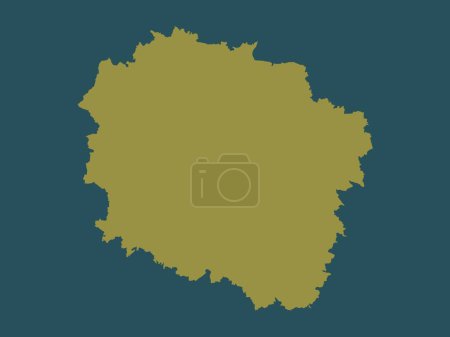 Photo for Kujawsko-Pomorskie, voivodeship|province of Poland. Solid color shape - Royalty Free Image