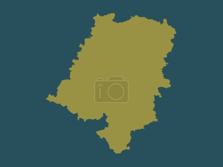 Foto de Opolskie, voivodeship|province of Poland. Solid color shape - Imagen libre de derechos
