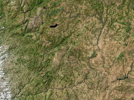 Foto de Vila Real, district of Portugal. Low resolution satellite map - Imagen libre de derechos