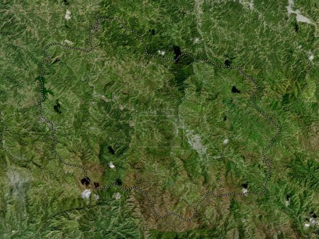 Foto de Adjuntas, municipality of Puerto Rico. High resolution satellite map - Imagen libre de derechos
