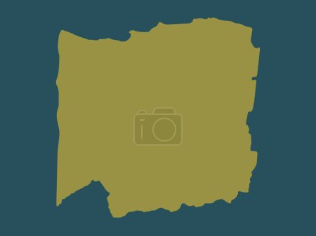 Photo for Arecibo, municipality of Puerto Rico. Solid color shape - Royalty Free Image