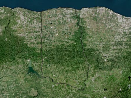 Photo for Camuy, municipality of Puerto Rico. High resolution satellite map - Royalty Free Image
