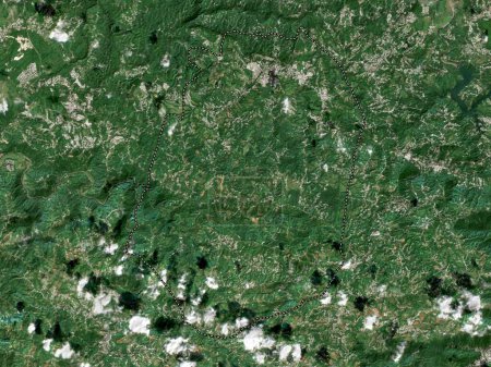 Photo for Corozal, municipality of Puerto Rico. Low resolution satellite map - Royalty Free Image