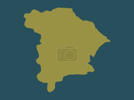 Photo for Gurabo, municipality of Puerto Rico. Solid color shape - Royalty Free Image