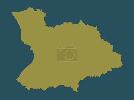 Photo for Mayaguez, municipality of Puerto Rico. Solid color shape - Royalty Free Image
