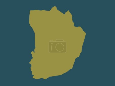 Téléchargez les photos : Morovis, municipality of Puerto Rico. Solid color shape - en image libre de droit