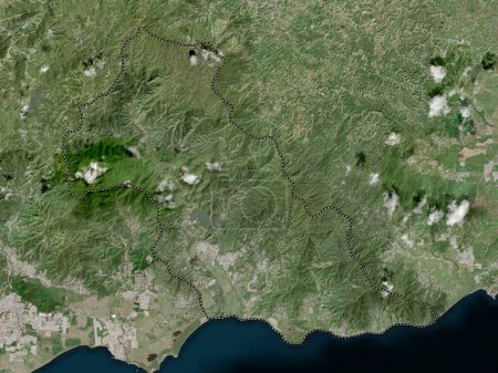 Photo for Patillas, municipality of Puerto Rico. High resolution satellite map - Royalty Free Image