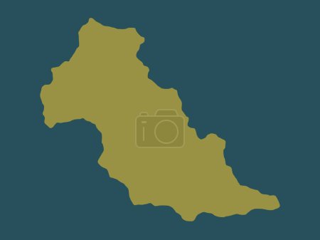 Photo for Patillas, municipality of Puerto Rico. Solid color shape - Royalty Free Image