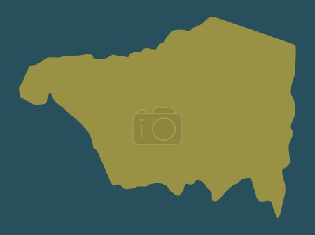 Photo for Toa Alta, municipality of Puerto Rico. Solid color shape - Royalty Free Image