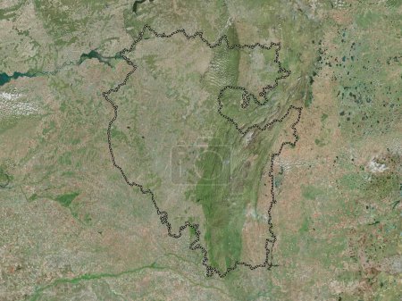 Téléchargez les photos : Bashkortostan, republic of Russia. High resolution satellite map - en image libre de droit