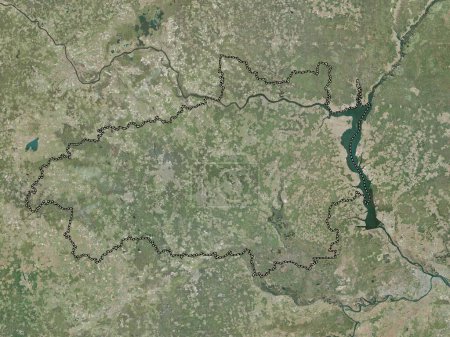 Photo for Ivanovo, region of Russia. High resolution satellite map - Royalty Free Image