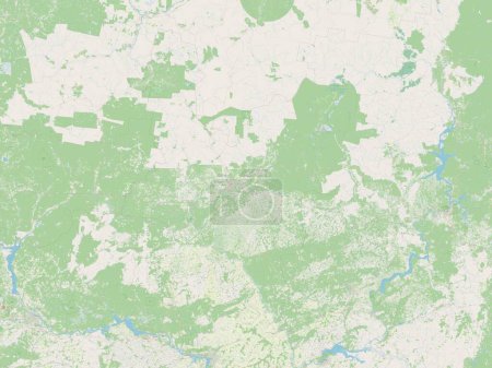Photo for Kirov, region of Russia. Open Street Map - Royalty Free Image