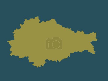 Photo for Kursk, region of Russia. Solid color shape - Royalty Free Image