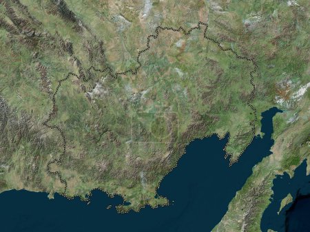 Photo for Maga Buryatdan, region of Russia. High resolution satellite map - Royalty Free Image