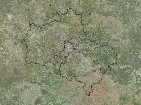 Foto de Moskva, region of Russia. High resolution satellite map - Imagen libre de derechos