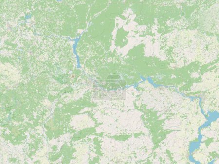 Téléchargez les photos : Nizhegorod, region of Russia. Open Street Map - en image libre de droit