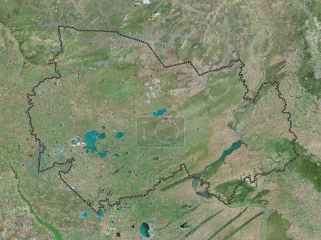 Foto de Novosibirsk, region of Russia. High resolution satellite map - Imagen libre de derechos