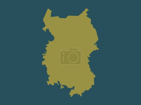 Photo for Omsk, region of Russia. Solid color shape - Royalty Free Image