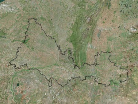 Téléchargez les photos : Orenburg, region of Russia. High resolution satellite map - en image libre de droit