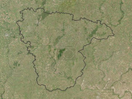 Photo for Voronezh, region of Russia. Low resolution satellite map - Royalty Free Image