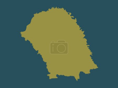 Photo for Botosani, county of Romania. Solid color shape - Royalty Free Image