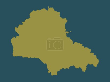 Foto de Brasov, county of Romania. Solid color shape - Imagen libre de derechos