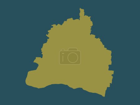 Photo for Dolj, county of Romania. Solid color shape - Royalty Free Image