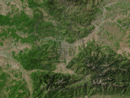 Téléchargez les photos : Hunedoara, county of Romania. High resolution satellite map - en image libre de droit