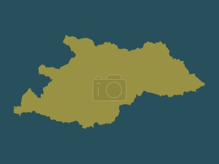 Foto de Maramures, county of Romania. Solid color shape - Imagen libre de derechos