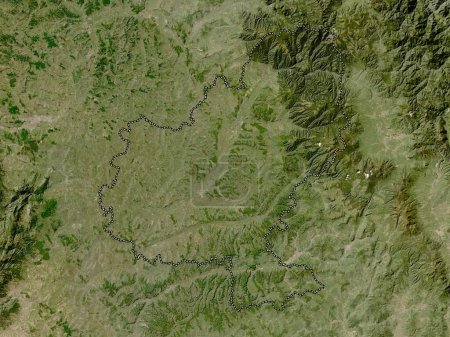 Photo for Mures, county of Romania. Low resolution satellite map - Royalty Free Image