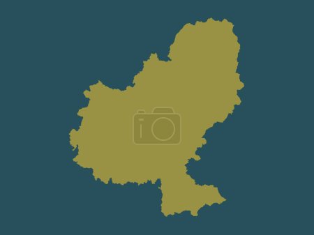 Photo for Mures, county of Romania. Solid color shape - Royalty Free Image