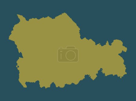 Téléchargez les photos : Neamt, county of Romania. Solid color shape - en image libre de droit