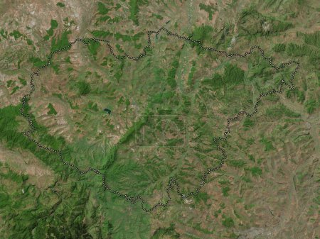 Téléchargez les photos : Salaj, county of Romania. High resolution satellite map - en image libre de droit