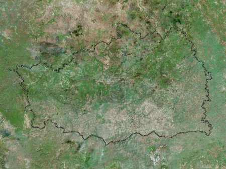 Photo for Kedougou, region of Senegal. High resolution satellite map - Royalty Free Image