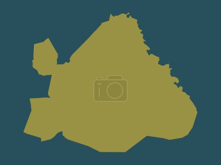 Photo for Matam, region of Senegal. Solid color shape - Royalty Free Image