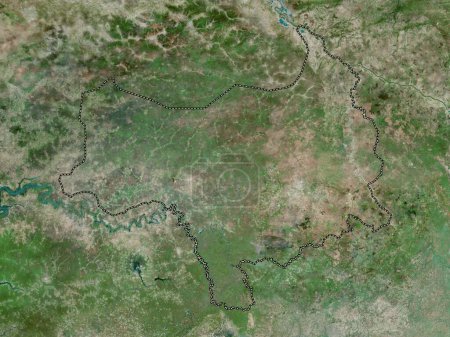 Photo for Tambacounda, region of Senegal. High resolution satellite map - Royalty Free Image