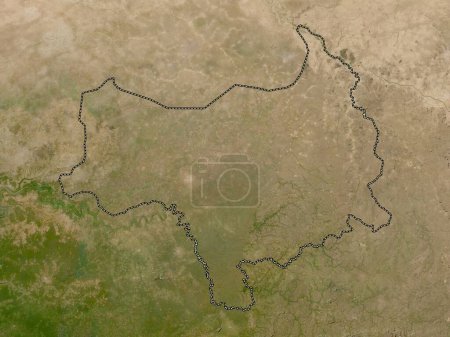 Photo for Tambacounda, region of Senegal. Low resolution satellite map - Royalty Free Image