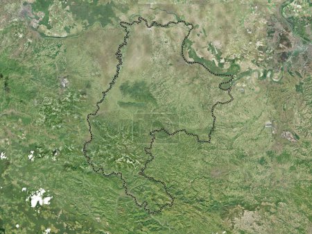 Photo for Macvanski, district of Serbia. High resolution satellite map - Royalty Free Image