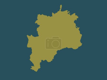 Photo for Rasinski, district of Serbia. Solid color shape - Royalty Free Image