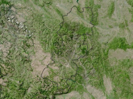 Photo for Raski, district of Serbia. High resolution satellite map - Royalty Free Image