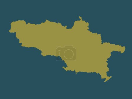 Téléchargez les photos : Savinjska, statistical region of Slovenia. Solid color shape - en image libre de droit