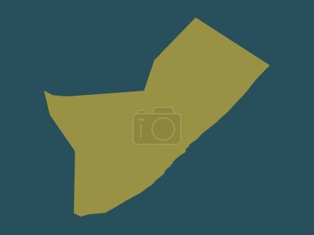 Téléchargez les photos : Shabeellaha Dhexe, region of Somalia. Solid color shape - en image libre de droit
