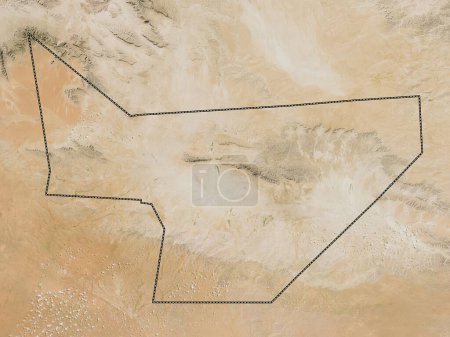 Photo for Sool, region of Somalia. Low resolution satellite map - Royalty Free Image