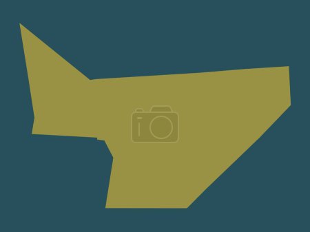 Photo for Sool, region of Somaliland. Solid color shape - Royalty Free Image