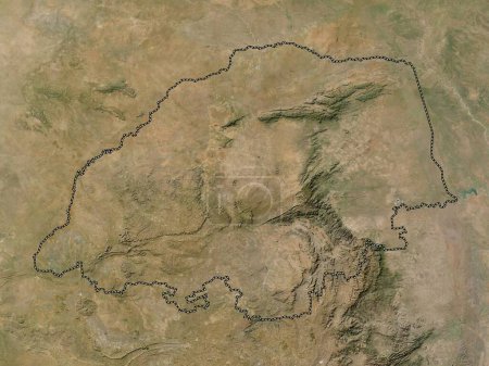 Téléchargez les photos : Limpopo, province of South Africa. Low resolution satellite map - en image libre de droit