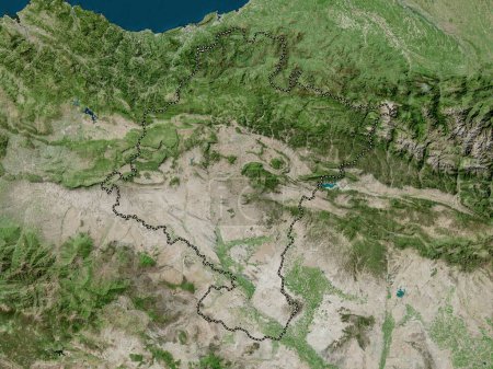 Foto de Comunidad Foral de Navarra, comunidad autónoma de España. Mapa de satélite de alta resolución - Imagen libre de derechos