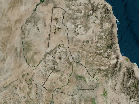 Téléchargez les photos : Rivière Nil, État du Soudan. Carte satellite haute résolution - en image libre de droit