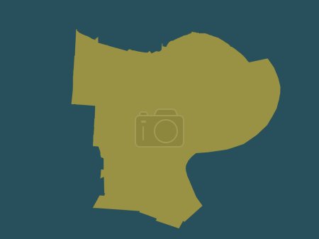 Téléchargez les photos : Paramaribo, district of Suriname. Solid color shape - en image libre de droit