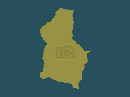 Photo for Dodoma, region of Tanzania. Solid color shape - Royalty Free Image