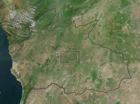 Téléchargez les photos : Ruvuma, région de Tanzanie. Carte satellite haute résolution - en image libre de droit